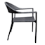 Woodhill Round Back Wicker Dining Chair, Brown