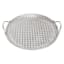 Grace Mitchell Round Woven Metal Tray, 18"