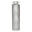 Silver Punched Metal Lantern, 24"