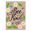 Bee Kind Burlap Garden Flag, 18"
