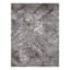 (D554) Estie Charcoal & Black Area Rug, 8x10