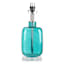 Laila Ali 15 Teal Glass Acyrlic Base