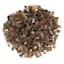 Copper Thick Reflective Fire Glass, 5.5"