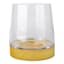Glass Candle Holder with Wood Base, 8"