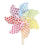 Multicolored Patterned Whirligig, 19"