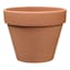 Indoor Basic Cone Clay Planter, Medium