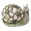 Snail Outdoor Garden Statue, 9"