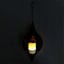 LED Rustic Metal Hanging Solar Punch Lantern, 17"
