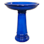 Providence Beauly Blue Outdoor Birdbath 22.8"