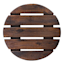 Brown Wooden Garden Plant Dolly, 14"