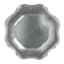 Shiny Silver Scalloped Charger Plate