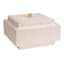 White Woven Box, 9"
