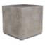 Travertine Cube Outdoor Planter, Large