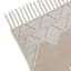 (B710) Found & Fable Goa Tan Medallion Accent Rug, 3x5