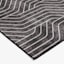 (D563) Venus Black & Grey Area Rug, 4x6