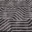 (D563) Venus Black & Grey Area Rug, 4x6