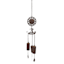 Sun Face Tiered Metal Wind Chime, 39"