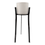 White & Black Metal Planter Stand, Small