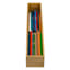 Bamboo Wood Drawer Organizer, 3x15