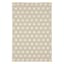 (D542) Honeybloom Jubilee Neutral Area Rug, 5x7
