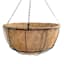 Coco Hanging Metal Wire Planter, Medium