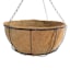Coco Metal Wire Hanging Planter, Large