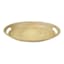 Natural Bamboo Oval Tray with Handles, 18x14