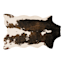 Durango Beige & Brown Faux Cowhide Accent Rug, 3x5