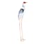 Blue Egret Outdoor Garden Statue, 15.5"