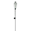 Grey Swirled Glass Garden Torch, 61"