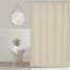 Tan Scattered Pebble Textured Shower Curtain, 72"