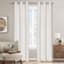 Tan Diamond Light Filtering Curtain Panel, 84"