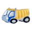 Tiny Dreamers Dump Truck Plush Throw Pillow, 11x16