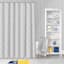 Tiny Dreamers Grey & White Diamond Patterned Shower Curtain, 72"