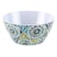 Blue Paisley Melamine Salad Bowl