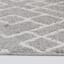 (D558) Salinas Grey & White Diamond Design Area Rug, 8x10