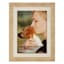 Natural & White Beaded Tabletop Picture Frame, 5x7