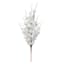 White Forsythia Cluster Floral Stem, 23"