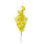 Yellow Forsythia Cluster Floral Stem, 23"