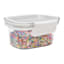 White Airtight Food Storage Container, 12oz