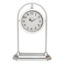 Silver Table Clock, 17.5"