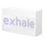 Inhale Exhale Block Sign, 3x5