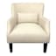 Emilee Cream Upholstered Accent Chair