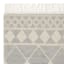 (B777) Reese Black & White Diamond Design Area Rug, 8x10