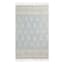 (D555) Honeybloom Lodi Blue & Ivory Paisley Accent Rug, 3x5