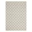(B780) Wesley Beige & Ivory Diamond Design Area Rug, 8x10
