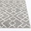 (D558) Salinas Grey & White Diamond Design Runner, 2x7