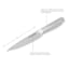 Kitchenaid Gourmet Stainless Steel Serrated Utility Knife, 5"