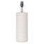 Tracey Boyd Matte White Ceramic Accent Lamp Base, 18"