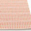 (E440) Clyde Peach Striped Outdoor Area Rug, 5x7